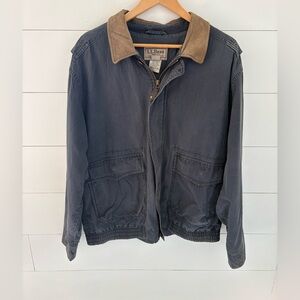 L.L.Bean Vintage Barn Chore Bomber Jacket